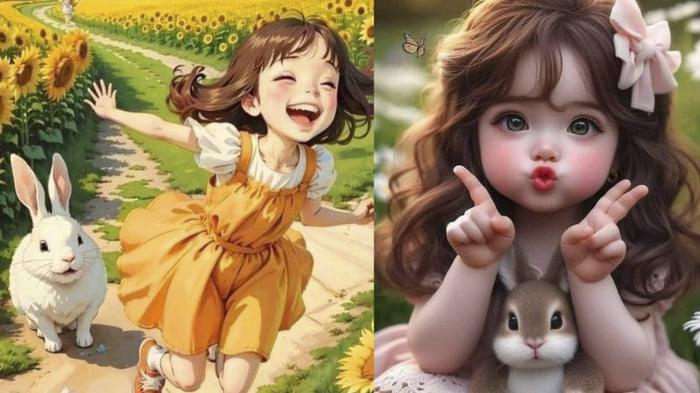 Những hình ảnh avatar cute, đáng yêu cho con gái 7